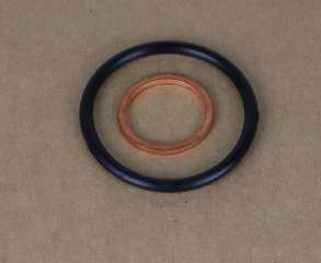 Dichtsatz O-Ring + Ku-Ring Zündkerzenhalter Lanz Halbdiesel D1606 D1706 D2206